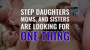 during sleepover bored stepsiblings launch naked truth or dare game.