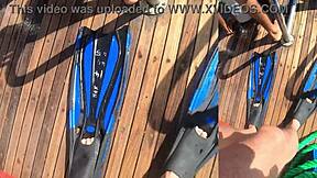 Yacht Romp Delivers Creamy Big Cock Big Tits Ecstasy