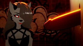 who's ready for big ass furry anal and blowjob action in this hot scene?