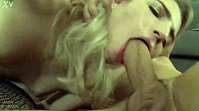 Shy Blonde Teen Fox Gags on Monster Cock Before Rough Ass Pounding Cumshot