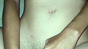 My juicy clit throbs as toy fills shaved pussy i cum hard