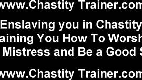 she spots your tiny 18+ cock and says lock that thing up