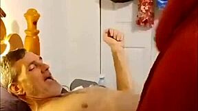 step cousin's huge cock feels amazing as i bounce on it