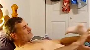 step cousin's huge cock feels amazing as i bounce on it