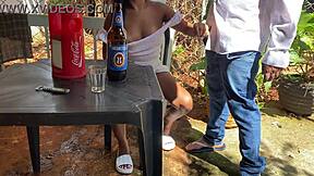 60-year-old perv rails latina girl in bar