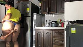 Argentino Pounds Colombiana's Big Tits Doggy Hard!