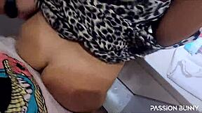 late for party again? i fuck passionbunny's tight pussy and cum on her face!