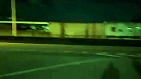 Tattooed wife spreads legs for street sex with huge cock