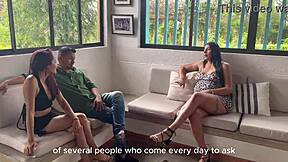 allison sweet the pregnant milf bends over for client's big cock pounding in doggystyle then rides cowgirl to seal the deal part 1