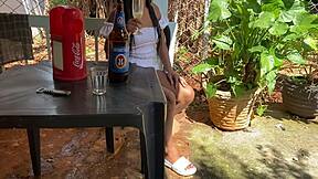 60-year-old perv rails latina girl in bar