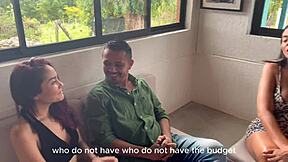 allison sweet the pregnant milf bends over for client's big cock pounding in doggystyle then rides cowgirl to seal the deal part 1