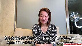 Silent Chubby Japanese 23yo Ghost Mackerel Gets Facial Gulp in Amateur Interview