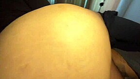 Maid sits big white ass on my dick instead of cleaning the room!