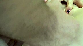 Skinny Babe's Juicy Pussy Gently Fucked in Extreme Close-Up