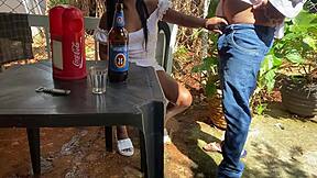 60-year-old perv rails latina girl in bar