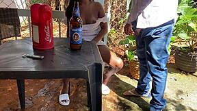 60-year-old perv rails latina girl in bar