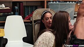 Cop Forces Stepmom to Suck Dick or Face Charges!