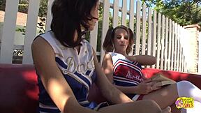 Two Naughty Lesbians Kiss Lick Pussies In Outdoor Garden