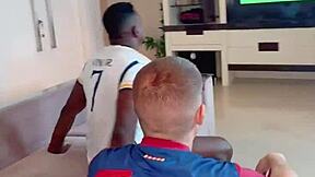 Watch your hot wife get barebacked by my best friend after bet!