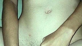 My juicy clit throbs as toy fills shaved pussy i cum hard