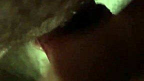 Sexy chinese milf massages monster cock close-up handjob building to cumshot