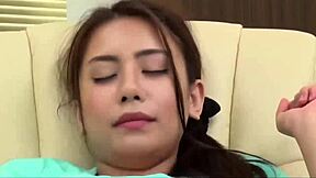 mei matsumoto takes intense japanese sex pounding ending in massive cumshot
