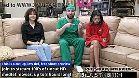 Doctor Fucks Brooklyn Rossi Four Times! Blasts Pussy Cum POV