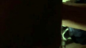 Sexy chinese milf massages monster cock close-up handjob building to cumshot