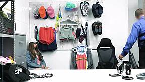 What happens when girl scout cuties get caught scamming in shop?