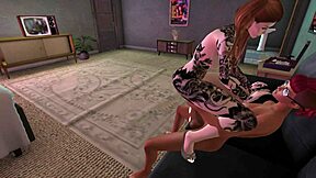 uhh second life got me so hooked on this hungry shemale in sexy heels beggin for hard sex now
