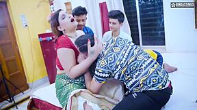 Desi Lady Doctor Gangbanged By Patients In Wild Hindi Orgy Fuck