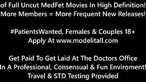 Become doctor tampa shoves speculum in ebony cheerleader solana's humiliated pussy during kinky latex glove hospital exam!