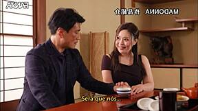 Japanese Milf Kanaya Uno Gets Creampied by Family During Trip Legendado