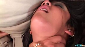 brunette cutie turns slutty deepthroats cock hard begs for creampie pounding