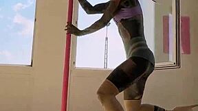 whoops, dancing on the pole feels amazin' thanks to 2beepole teachin' me these hot new moves -- inkedgirl d