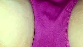 panties pulled aside lips spread wide open