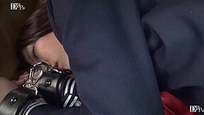Bold Japanese Schoolgirl Minami Hoshii Stopped by Young Stud Leads to Wild Outdoor Fuck