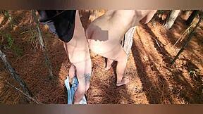 Terror grips tourist forced to fuck Halloween witch