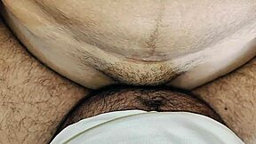 marwadi bhabhi's creamy pussy creampied doggystyle close-up