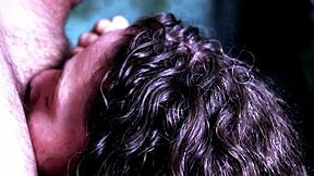 Rhonda Chokes on Monster Cock Facefuck