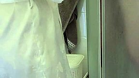 stepmom's loving handjob brings son to cum ecstasy