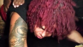 listening to that slut moan on black cock made me cum hard