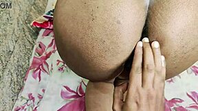 marwadi bhabhi's creamy pussy creampied doggystyle close-up