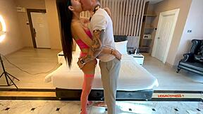 Slim Sexy Ladyboy Paula Teases Ass Boobs Cock