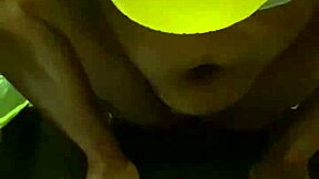 kinky ebony bbw gets drenched in golden shower watersports fun