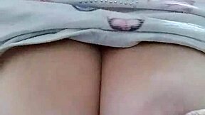 blonde milf with huge natural tits and big pussy lips dominates solo play