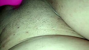 cuck hubby cleans my pussy with tongue and toys after bull's fat cock creampies me