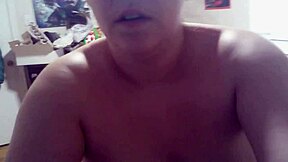 chubby big tits babe strips gym shorts to naked yoga hairy pussy reveal!