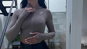 latina lilly why clean then take that big ass pounding from roommate?