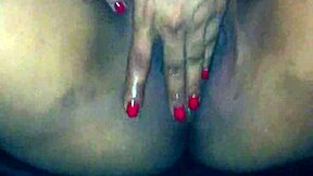 i uncover this hidden ebony fantasy pt 2, drilling her pussy deep with big black dildo